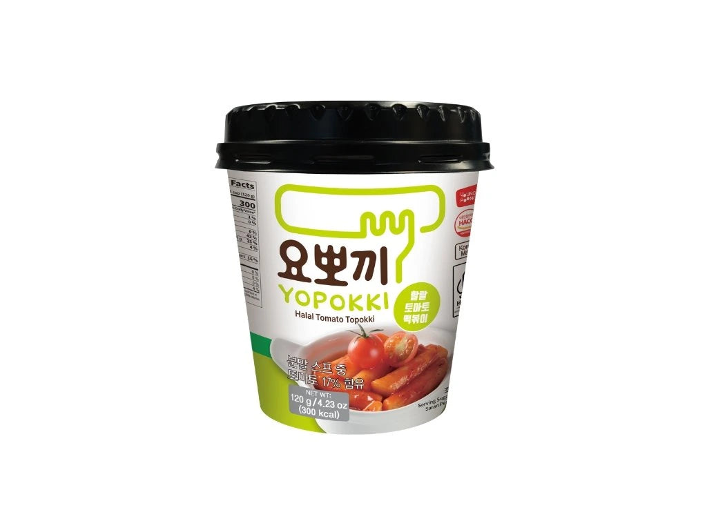 Yopokki Halal Topokki Tomate en coupelle 120g