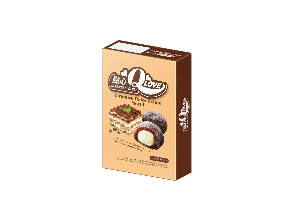QLove Tiramisu Dolce Crème Deluxe Mochi 180g